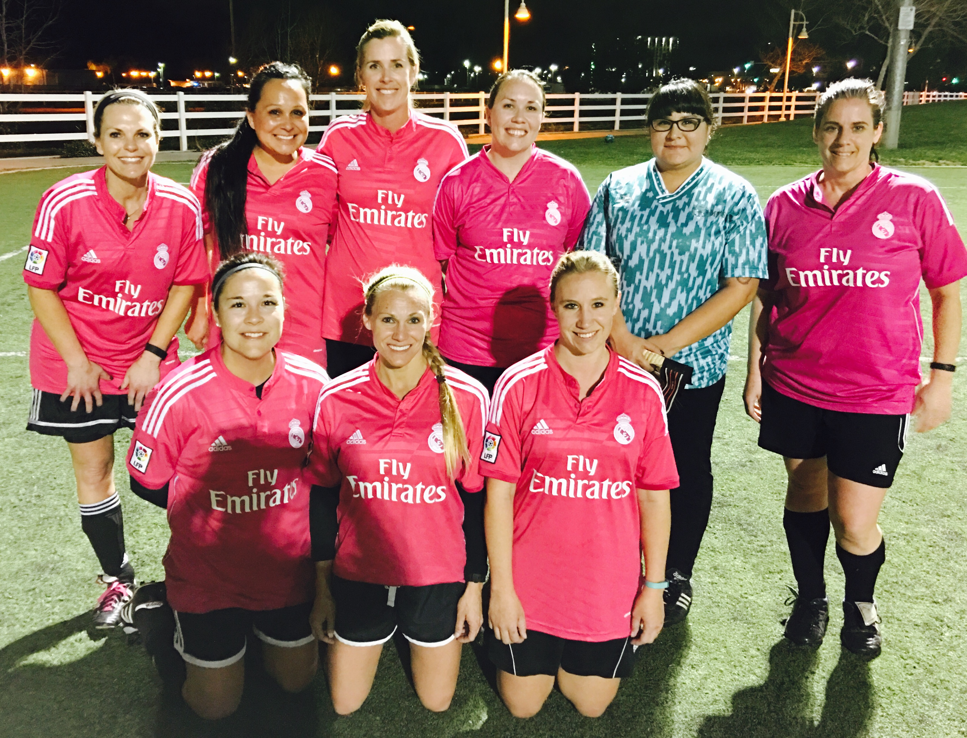soccer teams with pink jerseys
